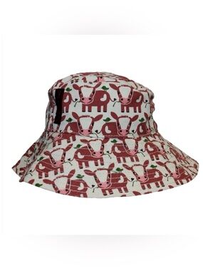 Beach Hat Cow